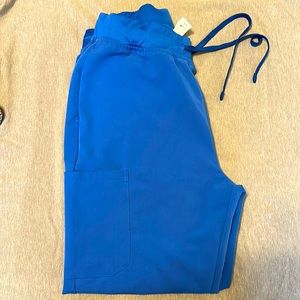 Royal blue scrub pant